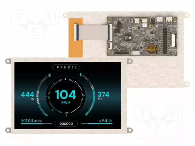 TFT NÄYTTÖ - 7" - 1280X800 - 32MBFLASH,32MBPSRAM - 1000CD/M2 - 4÷6V - Älykkäät näytöt - ESP32-P4-70 - 1