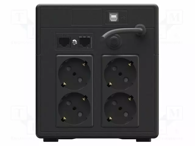 UPS VIRTALÄHDE - 700W - 1KVA - 230V - 340X146X164MM - 7AH - UAKKU: 24V - UPS ja tietokeneen virtalähteet - GC-UPSLP700 - 1