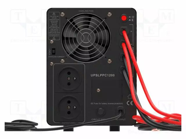 UPS VIRTALÄHDE - 1,2KW - 2KVA - 230V - FRENCH X2,JOHDOT - UAKKU: 24V - UPS ja tietokeneen virtalähteet - GC-UPSLPPC1200 - 1