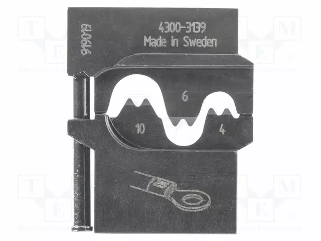 PURISTUSLEUAT - RENGASLIITIN,ERISTÄMÄTTÖMÄT PÄÄTTEET - Krimppauspihdit kaapelipäätteisiin - GEDORE-1830570 - 1