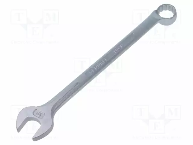 WRENCH: COMBINATION SPANNER - DOUBLE-SIDED - 19MM - TOOL STEEL - Vääntötyökalut ja kiintolenkit - GEDORE-6001800 - 1