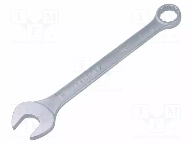 WRENCH: COMBINATION SPANNER - DOUBLE-SIDED - 19MM - TOOL STEEL - THIN - Vääntötyökalut ja kiintolenkit - GEDORE-6090800 - 1