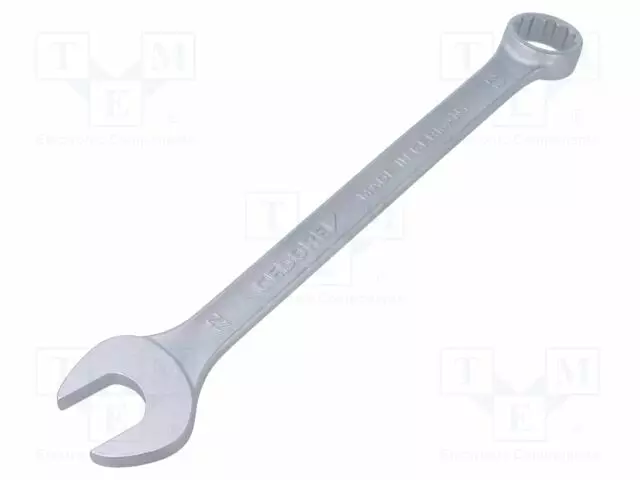 WRENCH: COMBINATION SPANNER - DOUBLE-SIDED - 22MM - TOOL STEEL - THIN - Vääntötyökalut ja kiintolenkit - GEDORE-6090990 - 1