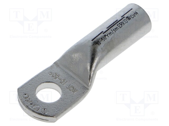 PÄÄTE: PUTKIKAAPELIKENKÄ - M10 - 50MM2 - PURISTETTAVA - TINATTU - Eristämättömät liittimet - KCR-10-5020 - 1