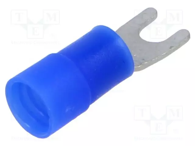 HAARUKKALIITIN - M3 - 1,5÷2,5MM2 - PURISTETTAVA - TINATTU - Eristetyt liittimet - KNE-3-2.5100 - 1