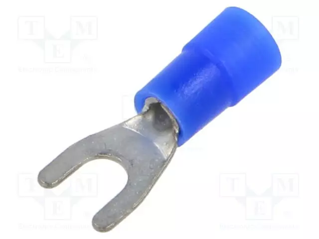 HAARUKKALIITIN - M4 - 1,5÷2,5MM2 - PURISTETTAVA - TINATTU - Eristetyt liittimet - KNE-4-2.5100 - 1