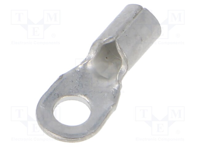 RENGASLIITIN - M3 - 1,5÷2,5MM2 - PURISTETTAVA - TINATTU - KUPARI - Eristämättömät liittimet - KOA-3-2.5100 - 1