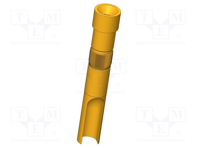 LIITIN - MESSINKI - KULLATTU - KT-120 - JUOTETTU - L: 20MM - Mittausneulat - KT-120L3E02-30 - 1