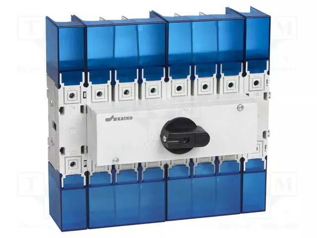 EROTINKATKAISIJA - NAVAT: 8 - DIN-KISKOLLE - 100A - KU - Erottimet - KU8100 - 1