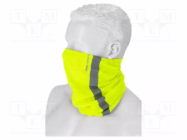 ALL-PURPOSE TUBE SCARF - FLEXIBLE - KELTAINEN - MICROFIBRE POLYESTER - Pää- ja kasvosuojat - LAHTI-L1030100 - 1