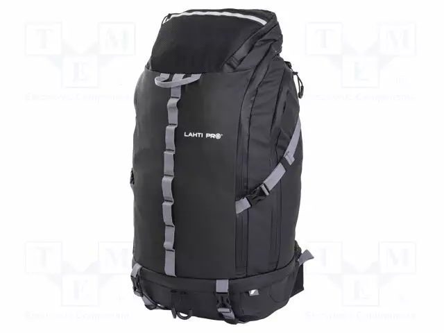 REPPU - MUSTA - POLYESTERI,PVC - 30L - Työkalulaukut ja säilytyslokerot - LAHTI-L9050400 - 1