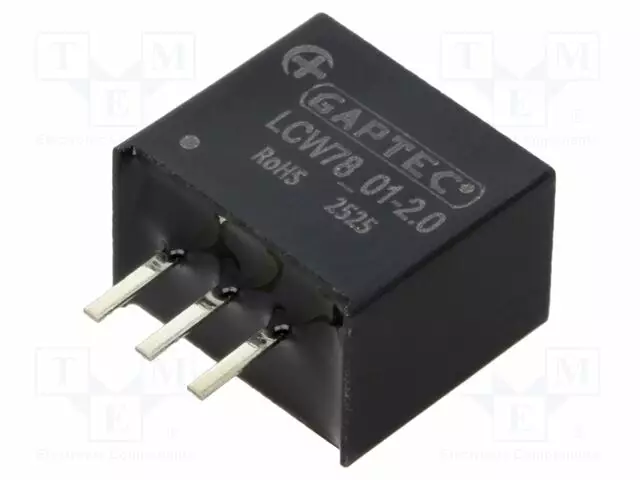 DC/DC MUUNNIN - TULOJÄNNITE 4,5÷36VDC - LÄHTÖJÄNNITE 1,8VDC - ILÄH: 2A - THT - 380KHZ - DC/DC muuntimet - LCW78-01-2.0 - 1