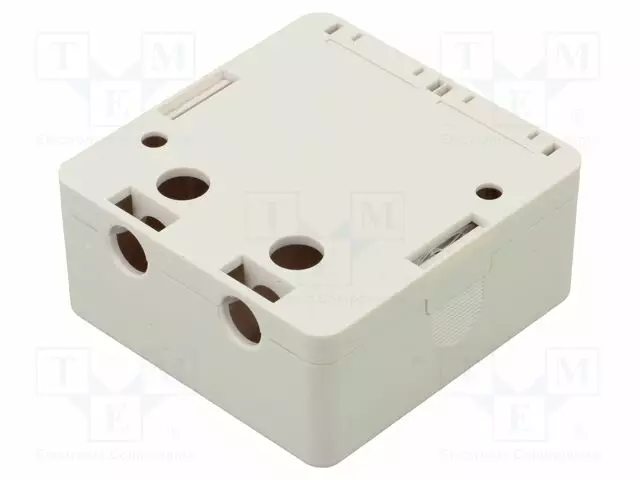 RJ45-PISTORASIA X2 - LISÄTARVIKKEET: SEINÄPISTORASIA - RJ liittimet - LOG-NK4080 - 1
