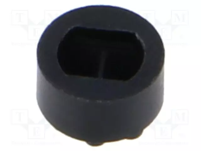 KOROKEHOLKKI - LED - ULKOØ: 5,1MM - ØLED: 3MM - PIT: 3,1MM - MUSTA - PBT - Asennustarvikkeet - LTM-120 - 1