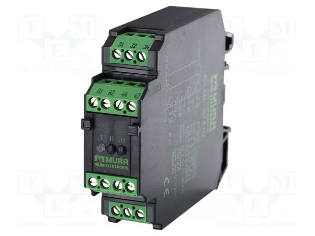 RELE: LIITÄNTÄ - 4PDT - UKELAN: 24VAC,24VDC - 2A - DIN-KISKOLLE - Elektromagneettiset relesarjat - MURR-51410 - 1