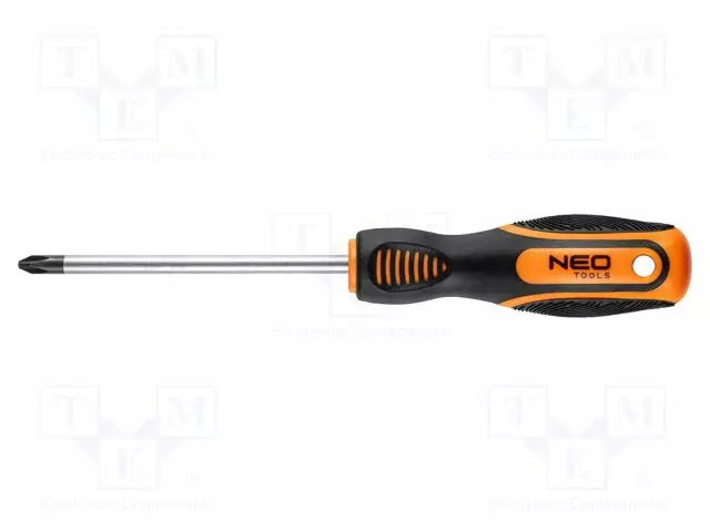 SCREWDRIVER: STANDARD - PHILLIPS - PH2 - 100MM - Ruuvimeisselit ja sarjat - NEO-04-180 - 1