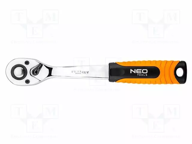 WRENCH: RATTLE - 1/2" - WITH SWITCH - 255MM - TEETH: 72 - Hylsyavaimet - NEO-08-520 - 1