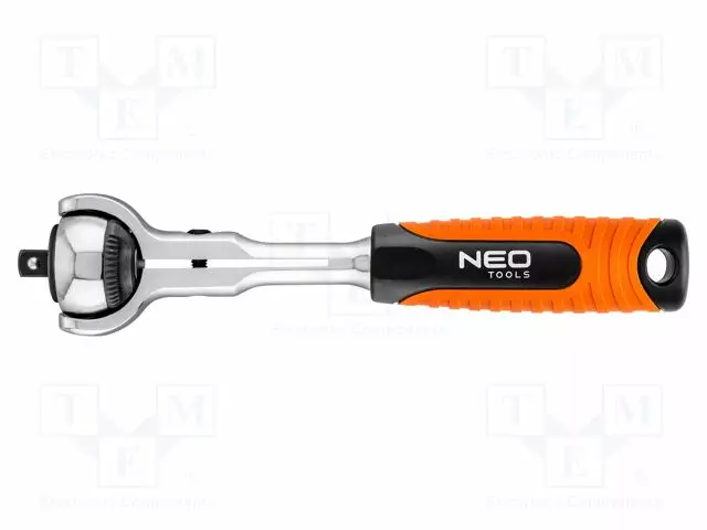 AVAIN: RÄIKKÄ - 1/4" - NIVEL-TYYPPINEN - 360MM - HAMMASTA: 72 - Hylsyavaimet - NEO-08-540 - 1