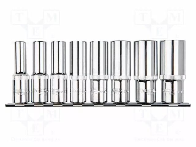 SOCKET: SPLINE-SET - SOCKET SPANNER - CHROM-VANADIUM STEEL - 1/2" - Hylsyavainsarjat - NEO-08-650 - 1