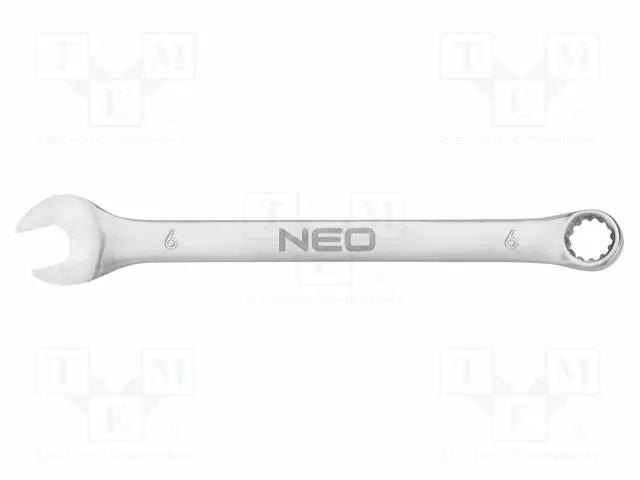 WRENCH: COMBINATION SPANNER - DOUBLE-SIDED - 6MM - L: 100MM - Vääntötyökalut ja kiintolenkit - NEO-09-650 - 1