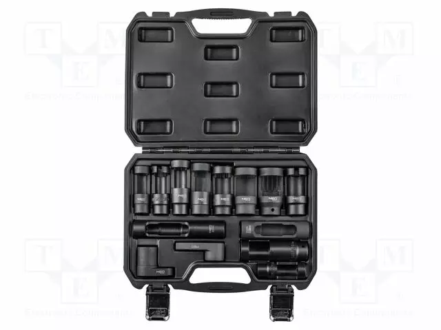 SOCKET: SPECIALIST-SET - 12-ANGLES,6-ANGLES - 14PCS. - Hylsyavainsarjat - NEO-11-880 - 1