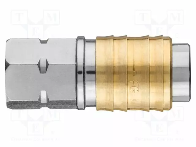QUICK CONNECTION COUPLING - BRASS - APPLICATION: FOR COMPRESSOR - Pneumatiikkatyökalut ja tarvikkeet - NEO-12-650 - 1