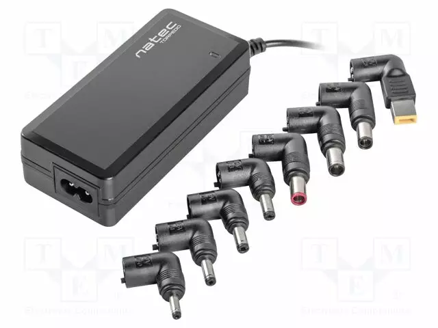 VIRTALÄHDE: IMPULSSI - 18,5÷20VDC - 65W - 100÷240VAC - TYÖPÖYTÄ - 85% - Hakkuriteholähteet - NZU-0990 - 1