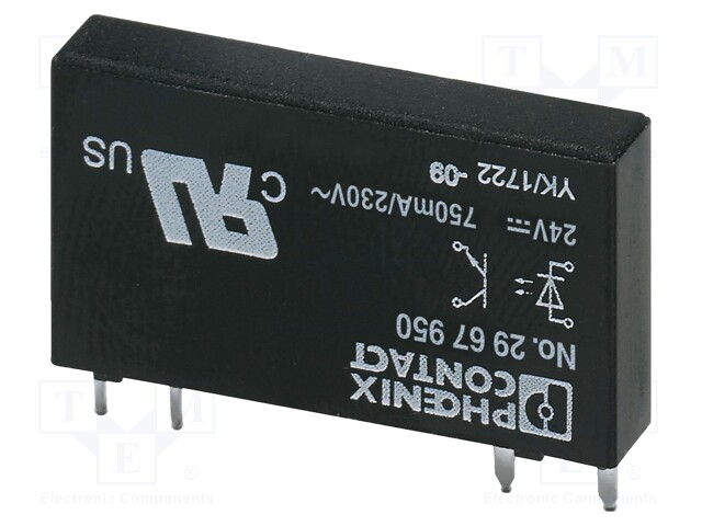 RELE: PUOLIJOHDE - 54÷66VDC - 100MA - 3÷48VDC - ALUSLEVY,THT - Puolijohdereleet - OPT-60DC48DC100 - 1