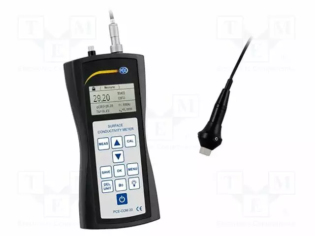 METER: METALS CONDUCTIVITY - LCD 2,7" - INTERFACE: USB MINI - 1M - Muut erikoismittalaitteet - PCE-COM20 - 1