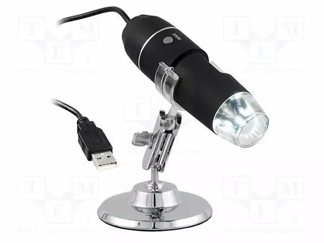 MICROSCOPE - 8 LED FOR MEASUREMENT SPOT ILLUMINATION - Endoskooppi- ja tarkastuskamerat - PCE-MM800 - 1
