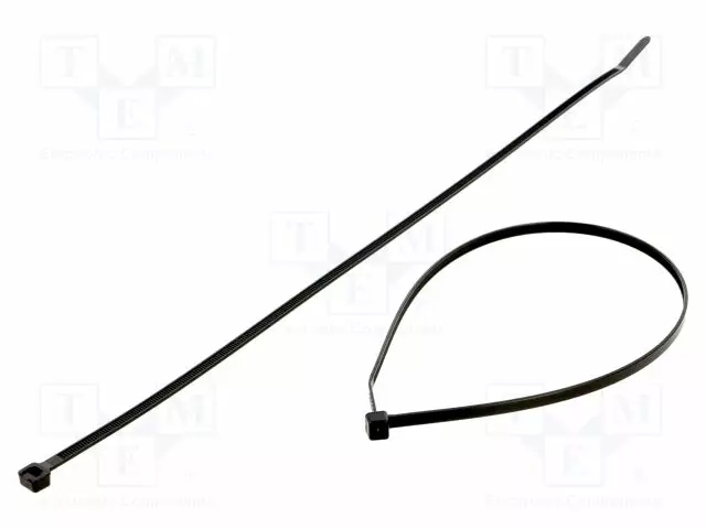 NIPPUSIDE - L: 368MM - W: 4,8MM - MUSTA - POLYAMIDI - ØMAKS: 102MM - Nippusiteet - PLT4S-C00 - 1