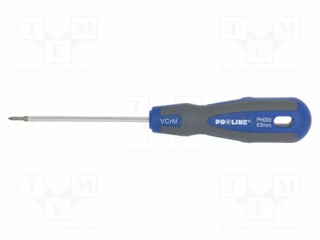 SCREWDRIVER: STANDARD - PHILLIPS - PH000 - SOFT-TOUCH - 63MM - Ruuvimeisselit ja sarjat - PRE-10080 - 1