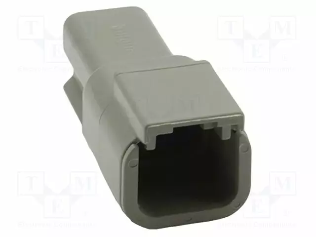 LIITIN: JOHTO-JOHTO - PISTOKE - PIN: 2 - SUORA - PURISTUS - HARMAA - Ajoneuvoliittimet - PX0011P02GY-BUL-0 - 1