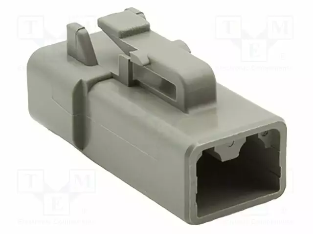 LIITIN: JOHTO-JOHTO - PISTOKE - NAARAS - POWER - PIN: 2 - SUORA - Ajoneuvoliittimet - PX1000S02GY-BUL-0 - 1