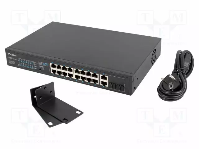 SWITCH ETHERNET - IEC C14,RJ45-PISTORASIA X18 - GIGABIT ETHERNET - Tietokonetarvikkeet - muut - RSFE-16P-2C-250 - 1