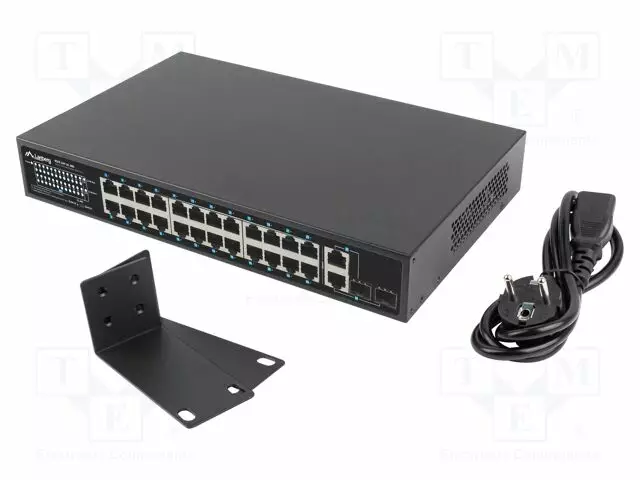 SWITCH ETHERNET - IEC C14,RJ45-PISTORASIA X26 - GIGABIT ETHERNET - Tietokonetarvikkeet - muut - RSFE-24P-2C-360 - 1