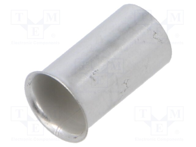 PÄÄTE: PÄÄTEHOLKKI - ERISTÄMÄTÖN - KUPARI - 16MM2 - 12MM - TINATTU - Pääteholkit ja jatkoholkit - TA-16-12100 - 1