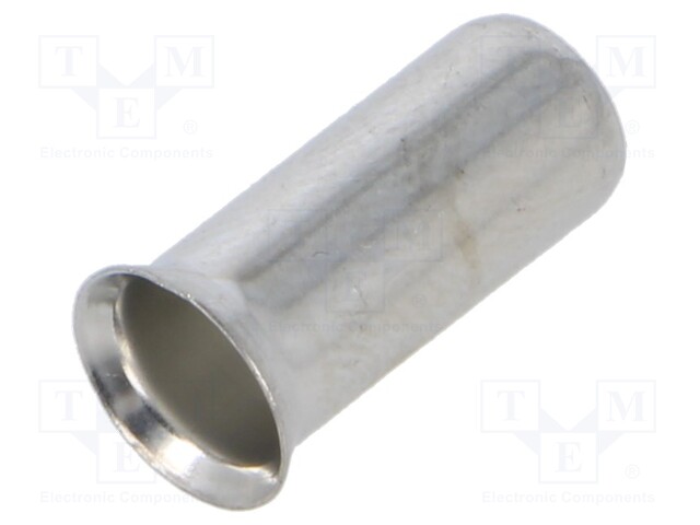 PÄÄTE: PÄÄTEHOLKKI - ERISTÄMÄTÖN - KUPARI - 16MM2 - 15MM - TINATTU - Pääteholkit ja jatkoholkit - TA-16-15100 - 1