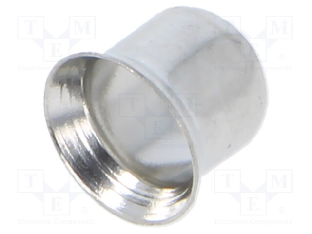 PÄÄTE: PÄÄTEHOLKKI - ERISTÄMÄTÖN - KUPARI - 16MM2 - 6MM - TINATTU - Pääteholkit ja jatkoholkit - TA-16-6100 - 1