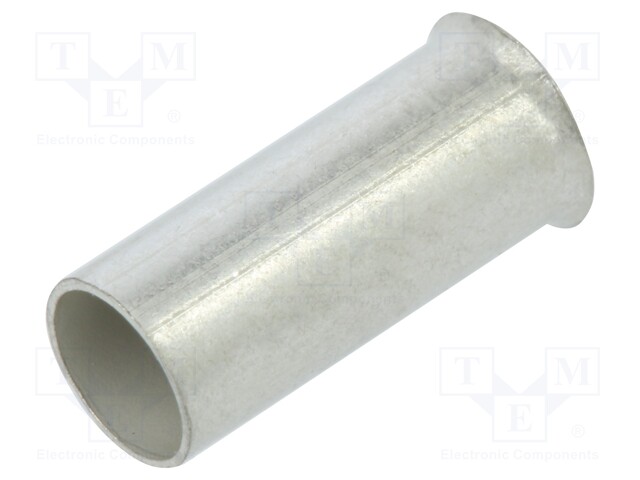 PÄÄTE: PÄÄTEHOLKKI - ERISTÄMÄTÖN - KUPARI - 6MM2 - 10MM - TINATTU - Pääteholkit ja jatkoholkit - TA-6-10100 - 1