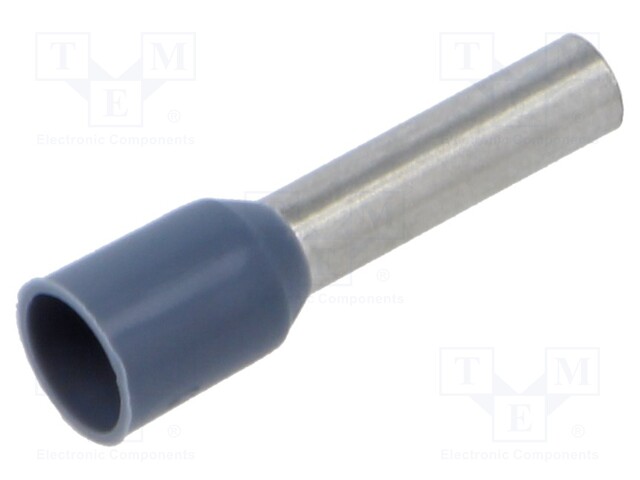 PÄÄTEHOLKKI - ERISTETTY - KUPARI - 4MM2 - 12MM - TINATTU - Pääteholkit ja jatkoholkit - TE-4-12V100 - 1