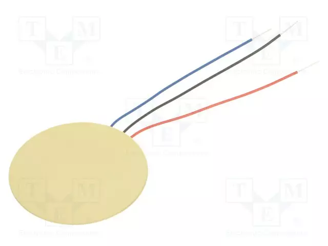 ÄÄÄNIMUUNTIN: PIETSOSÄHKÖINEN MERKINANTOLAITE - 4,6KHZ - Ø: 27MM - Piezoelementit - 7BB-27-4CL0 - 1