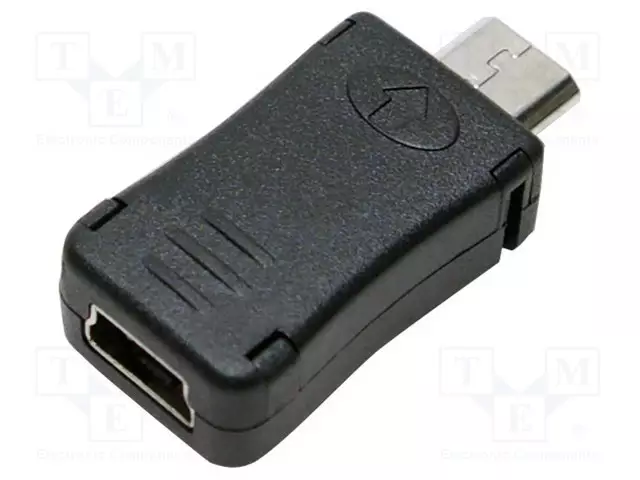 ADAPTERI - USB 2.0 - LIITTIMEN VÄRI: MUSTA - USB kaapelit ja adapterit - AU0010 - 1