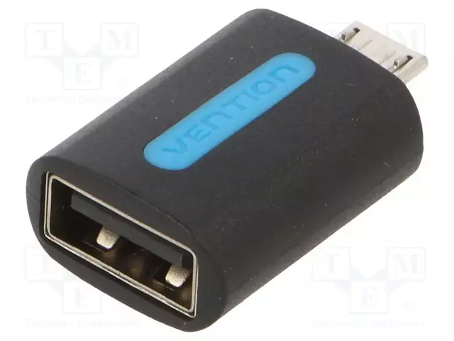 ADAPTERI - USB 2.0 - USB A RASIA,USB B MIKROPISTOKE - NIKKELÖITY - USB kaapelit ja adapterit - CDVB0 - 1