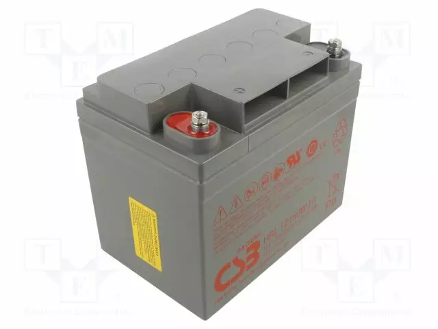AKKU: LYIJYHAPPO - 12V - 37,5AH - AGM - AUTOMAATTINEN - 195,6X130X172MM - Lyijyhyytelöakut - ACCU-HRL12150 - 1