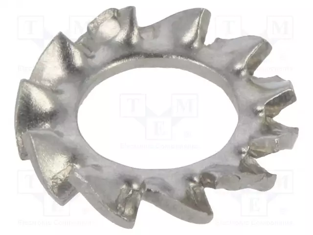 ALUSLEVY - PYÖREÄ - D=8MM - HAPONKESTÄVÄ TERÄS A4 - DIN 6798A - Aluslevyt ja prikat - B4BN4880 - 1