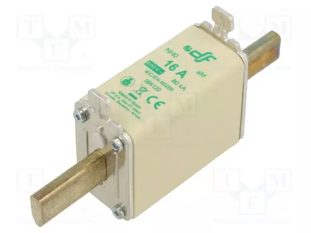 KERAAMINEN - 16A - 690VAC - AM - NH0 - Sulakkeet NH - 384120 - 1