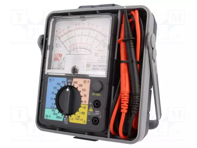 ANALOGISET YLEISMITTARIT - VDC: 300MV,3V,12V,30V,120V,300V,600V - Analogiset yleismittarit - KEW1110 - 1
