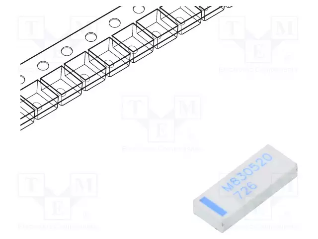 ANTENNI - BLUETOOTH,WIFI,ZIGBEE - 1DBI - LINEAARINEN - SMD - 8X3X1,3MM - WIFI/Bluetooth antennit - M830520 - 1