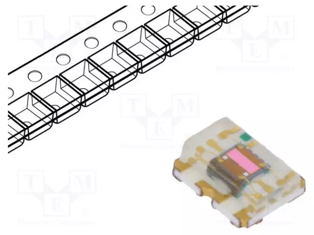 TAUSTAVALOANTURI - UVIRT: 2÷3,6VDC - SMT - 2,4X2X0,8MM - Teollisuus optiset anturit - APDS-9007-020 - 1
